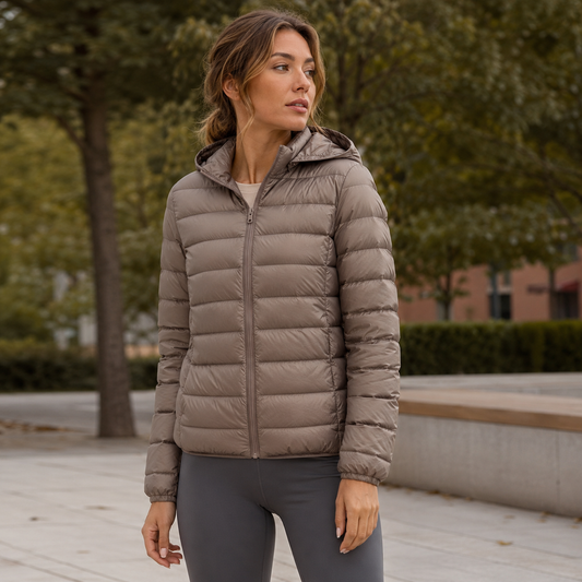 Veste Imperméable - Isolation Avec Plumes De Canard Blanches