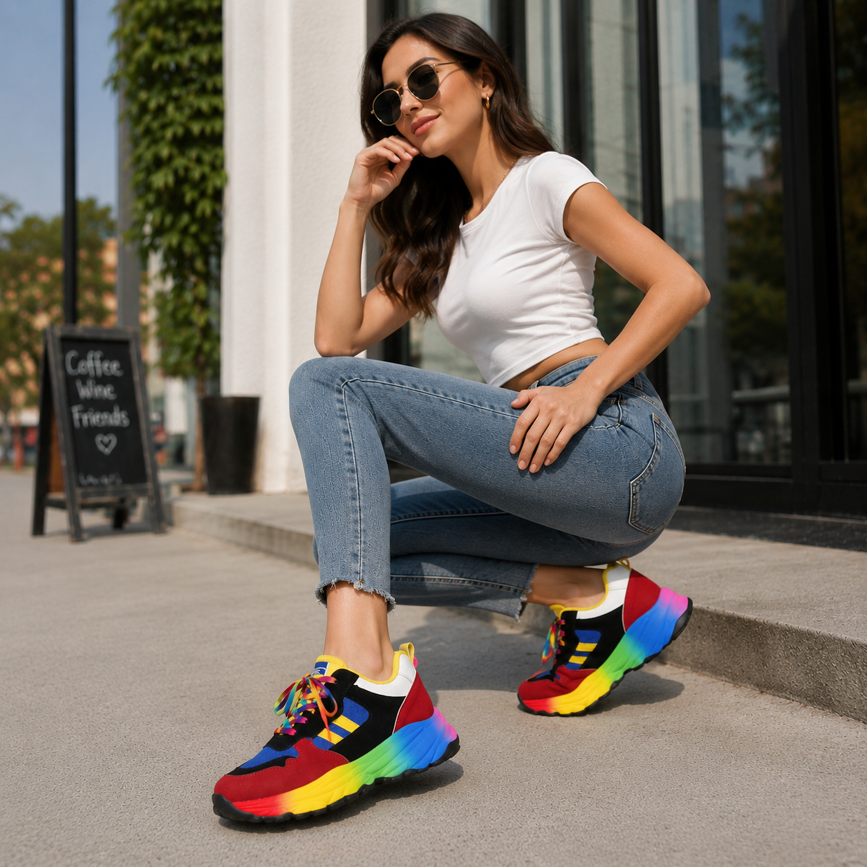Chaussures orthopédiques Rainbow pour femmes