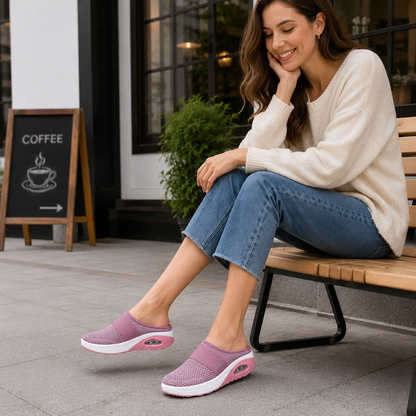 Sabots orthopédiques femme semelle antidérapante maille respirante