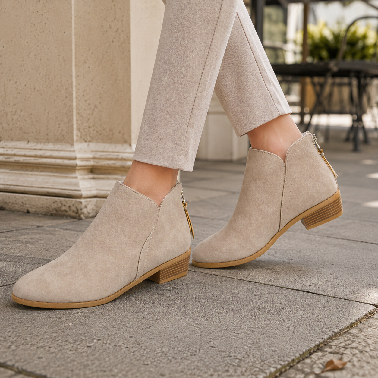 Bottines à Talon Bloc Confort