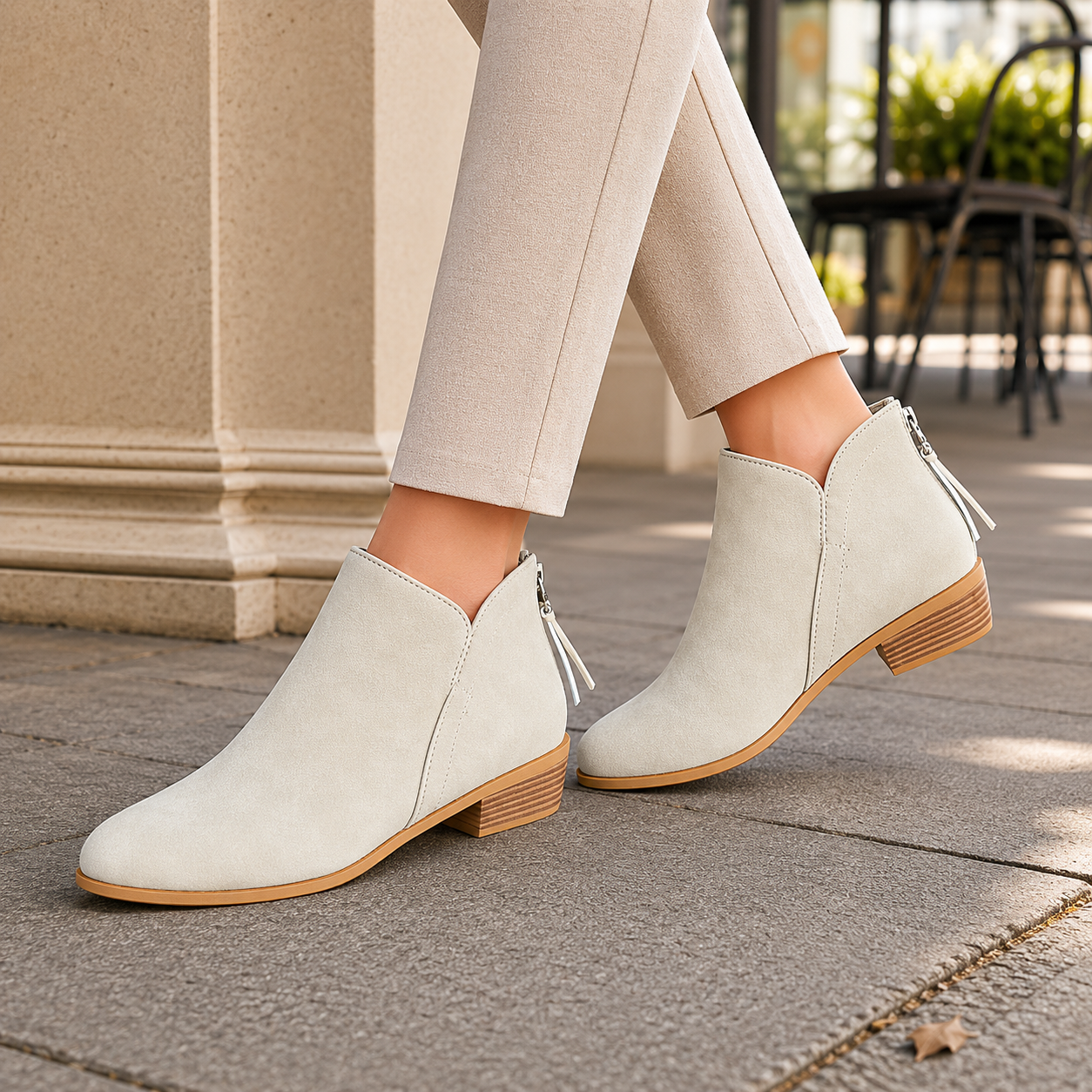 Bottines à Talon Bloc Confort