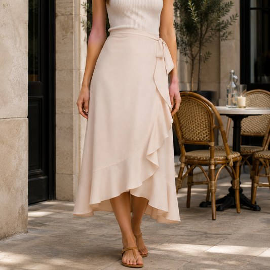 Jupe Fluide Femme | Élégante et Aérée | Parfaite pour les Beaux Jours