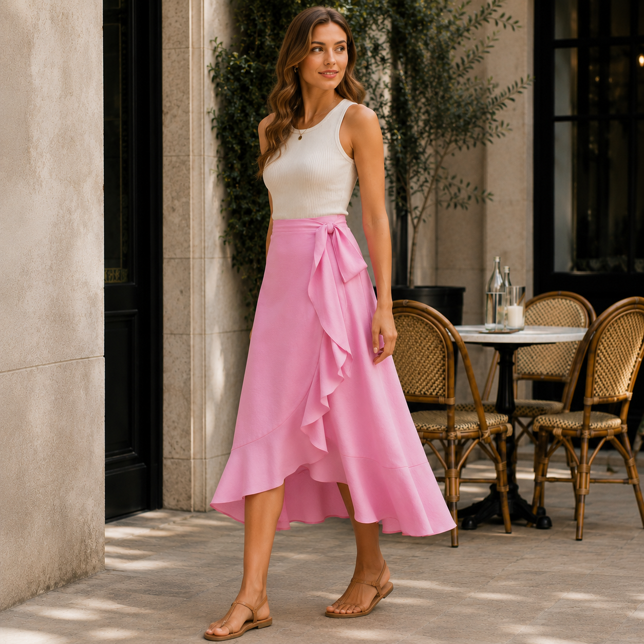 Jupe Fluide Femme | Élégante et Aérée | Parfaite pour les Beaux Jours
