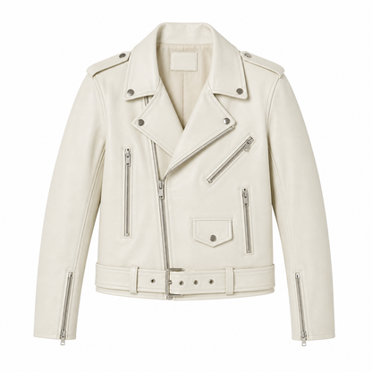 Veste en Cuir Femme Vintage – Élégance et Caractère Assuré