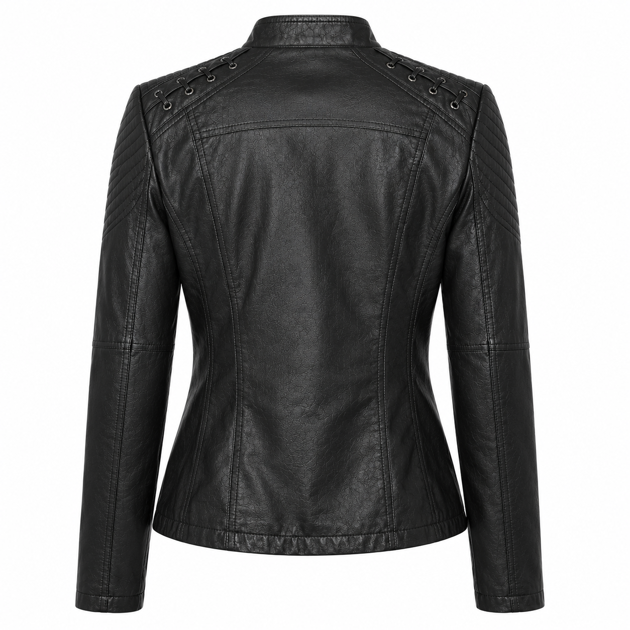 Veste en Cuir Femme | Coupe Ajustée | Style Intemporel