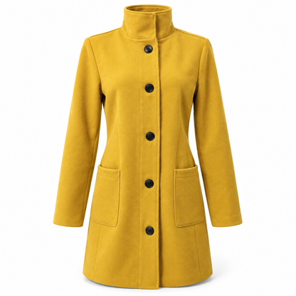Manteau femme | Coupe cintrée, boutonné | Élégant