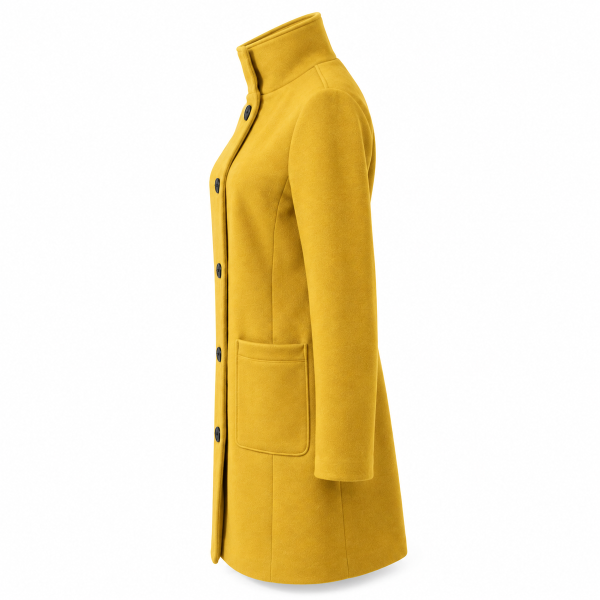 Manteau femme | Coupe cintrée, boutonné | Élégant