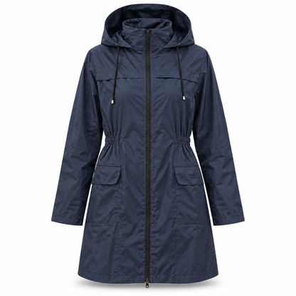 Imperméable femme | Léger, capuche | Veste pluie longue