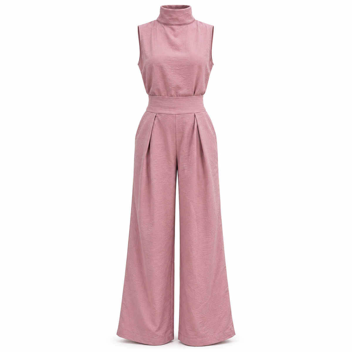 Ensemble Femme Deux Pièces Débardeur et Pantalon Long | Bleu, Kaki, Vert, Rose