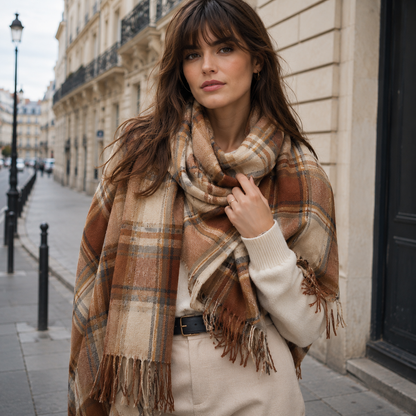 Écharpe Luxe Élégante et Ultra Douce