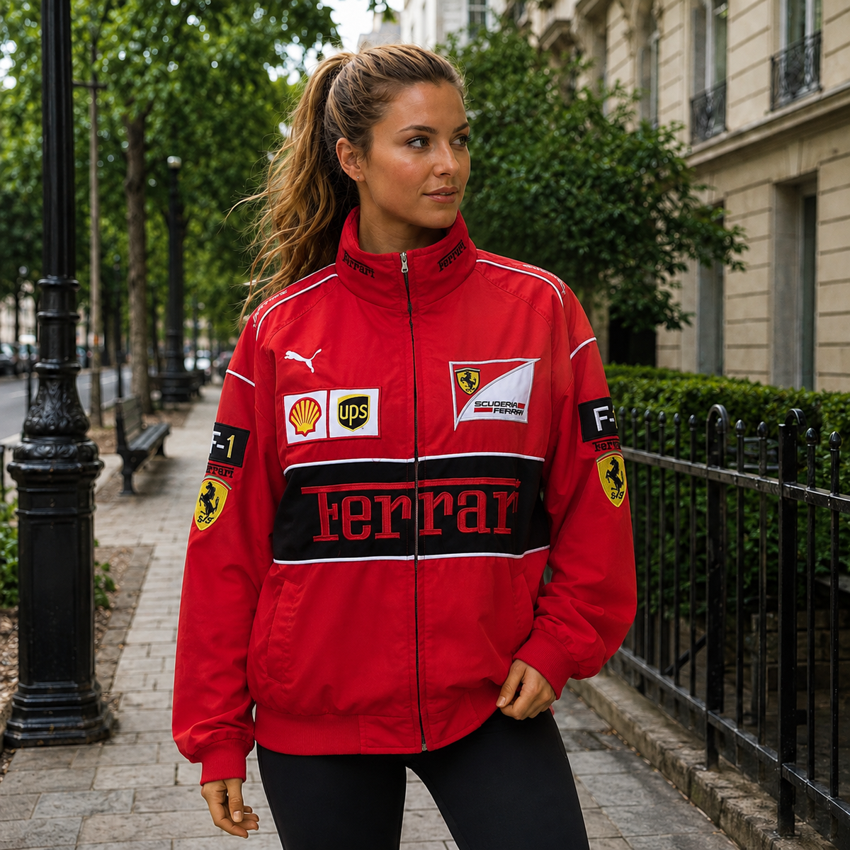 Veste de Course Femme | Surdimensionnée, Blocs de Couleur