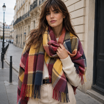 Écharpe Luxe Élégante et Ultra Douce