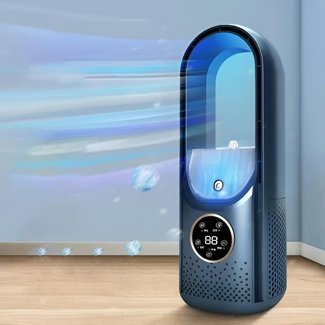 Climatiseur Portable Sans Pales | Silencieux, Compact | Maison Bureau