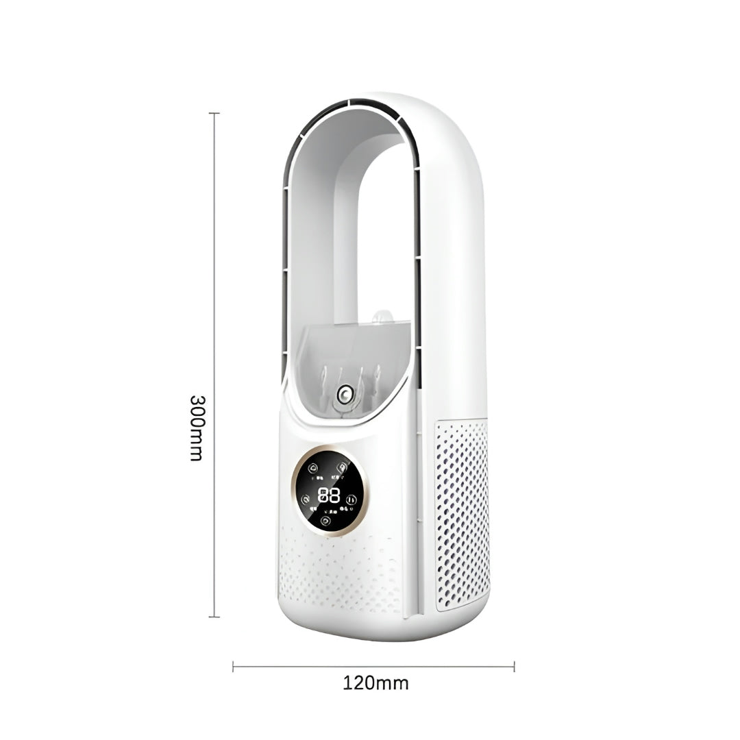 Climatiseur Portable Sans Pales | Silencieux, Compact | Maison Bureau