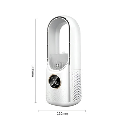 Climatiseur Portable Sans Pales | Silencieux, Compact | Maison Bureau