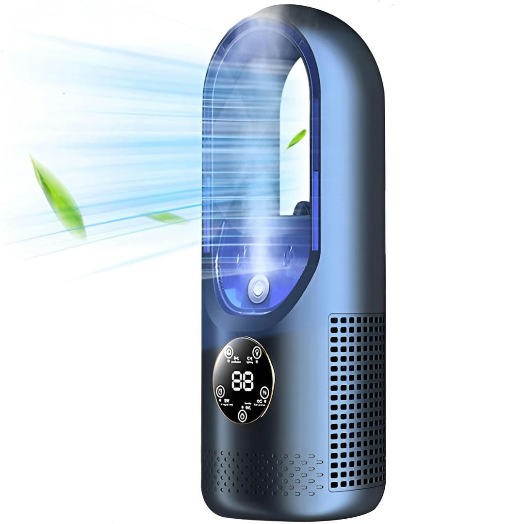 Climatiseur Portable Sans Pales | Silencieux, Compact | Maison Bureau