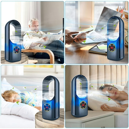 Climatiseur Portable Sans Pales | Silencieux, Compact | Maison Bureau