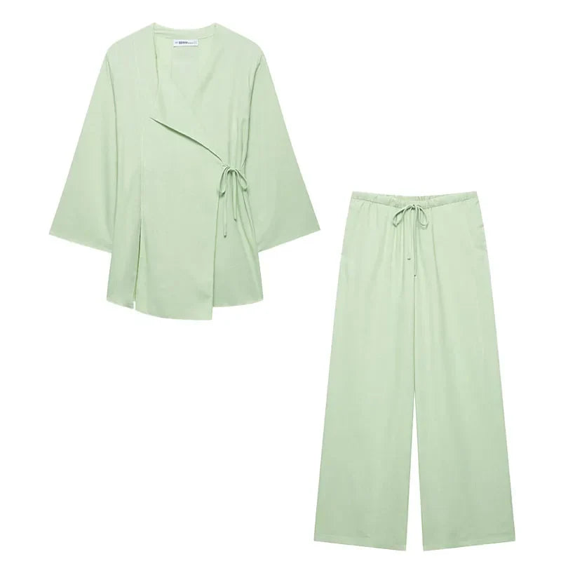 Costume vert clair / XL