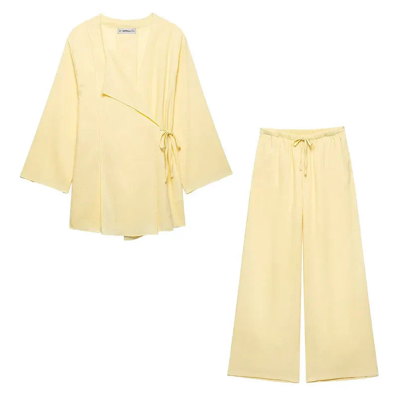 Costume jaune clair / XL