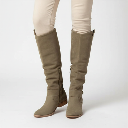 Bottes femme | Caoutchouc synthétique, montantes | Automne-hiver