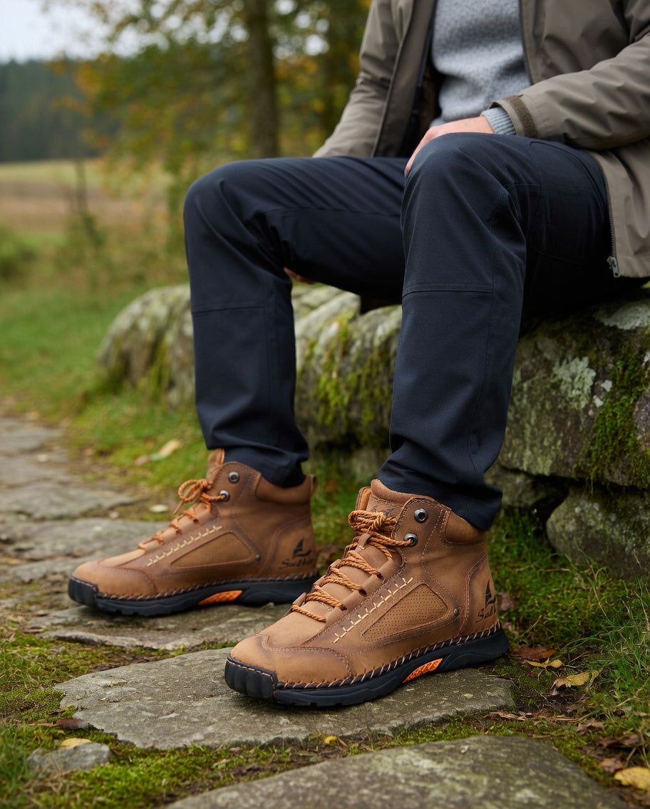 Wasserdichte Stiefel für Herren – rutschfeste Sohle