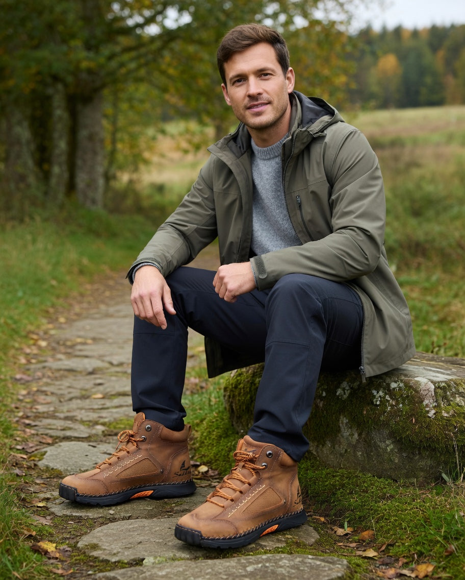 Wasserdichte Stiefel für Herren – rutschfeste Sohle