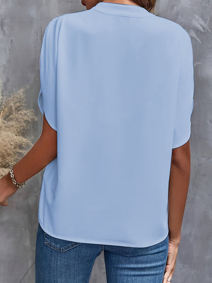 Blouse femme manches courtes respirante Lina