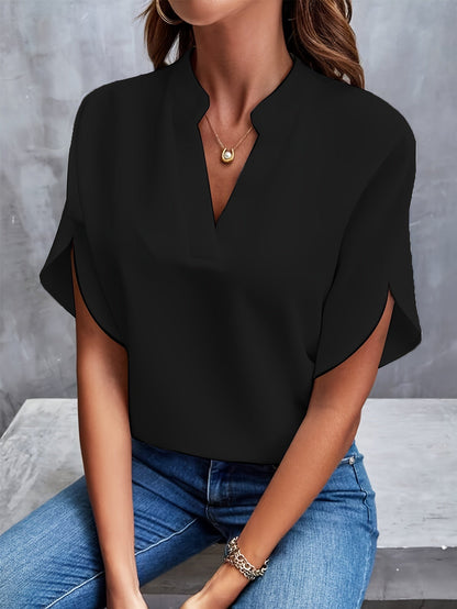 Blouse femme manches courtes respirante Lina