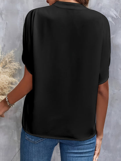 Blouse femme manches courtes respirante Lina