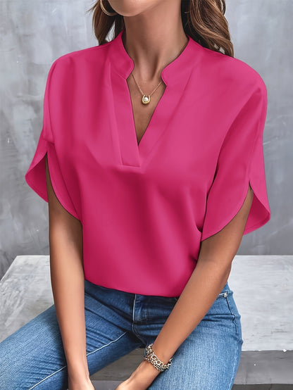 Blouse femme manches courtes respirante Lina