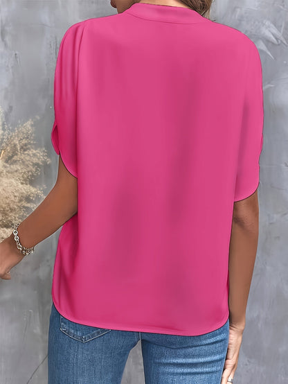 Blouse femme manches courtes respirante Lina