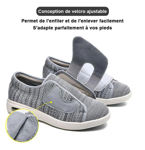 DiabeCare – Chaussures Orthopédiques Unisexes Confort et Soutien Optimal-CHAUSSURES ORTHOPÉDIQUES-PARIS FEMME