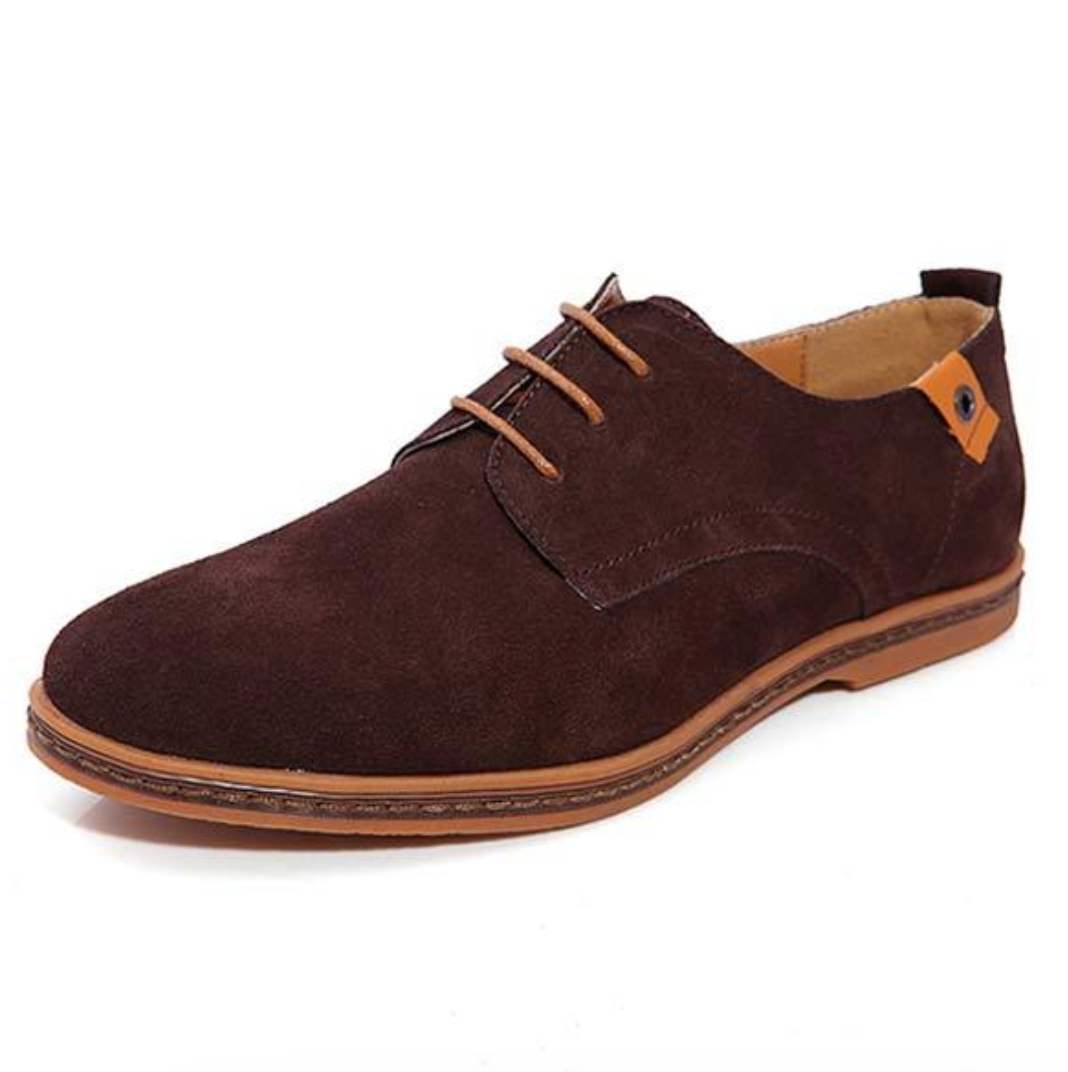 Chaussures de Ville Homme | Cuir Suédé, Lacets | Bleu, Marron, Noir