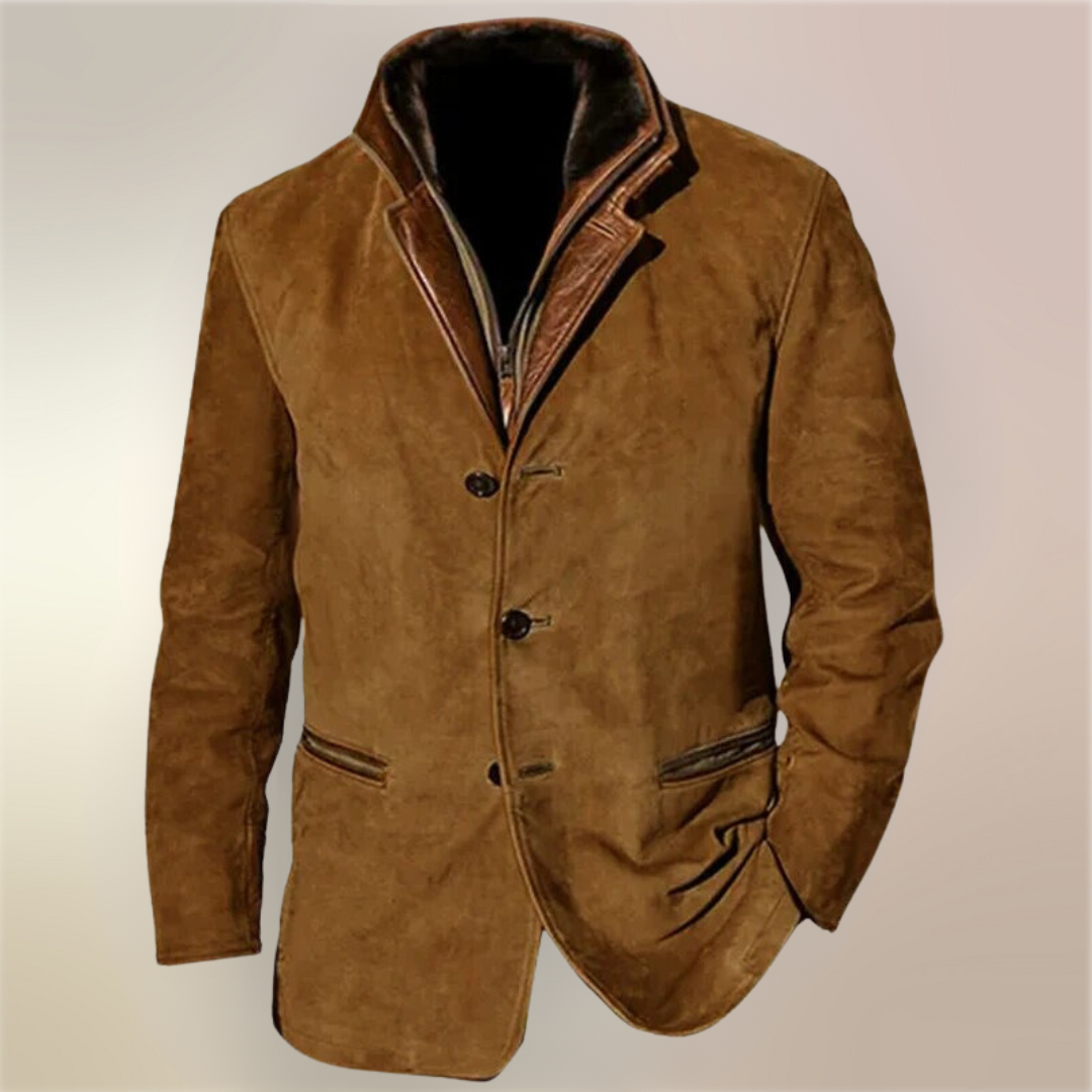 Manteau Casual Homme - Vintage Hiver - Élégant & Chaud