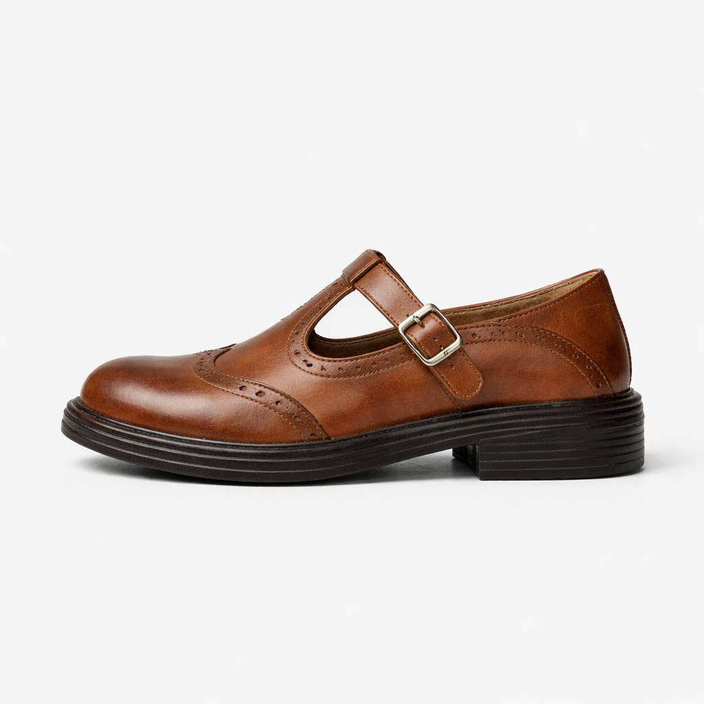 Chaussures Mary Jane pour Femmes | Ballerines Confortables | Semelle Orthopédique, Doublure Respirante