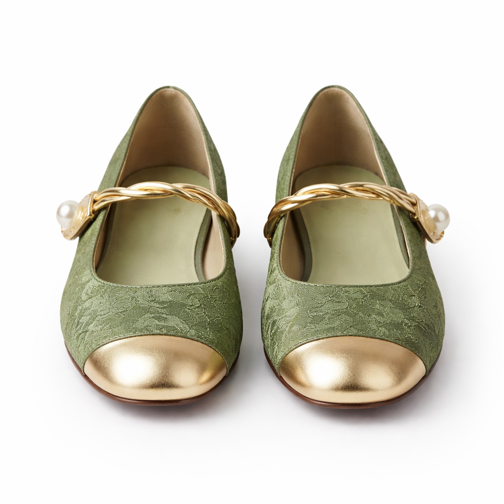 Chaussures Mary Jane pour femmes | Bout carré, Confort orthopédique | Ballerines avec bride perlée