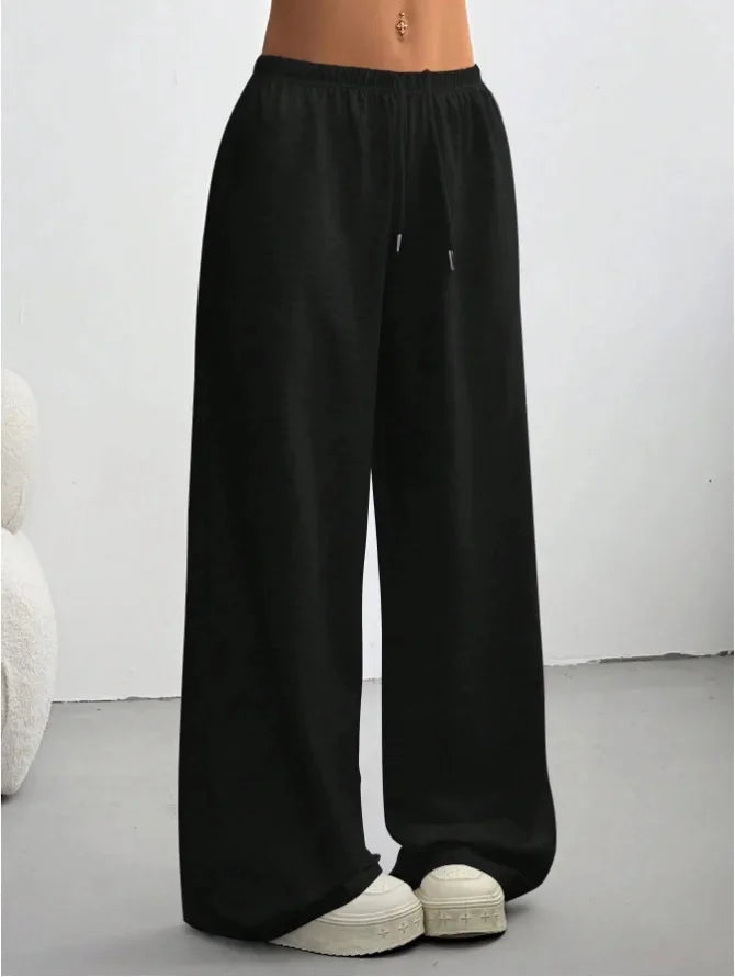 Pantalon jogging jambes larges | Confort moderne