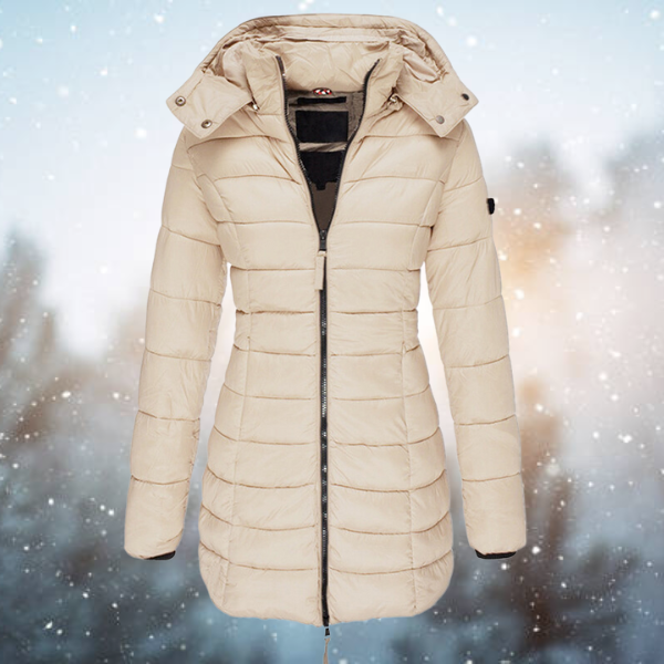 Veste Puffer Longue Elisa pour Femmes - Confort Chaud et Élégant