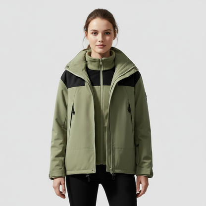 Veste d'hiver polaire femme | Chaud, polyvalent, confortable