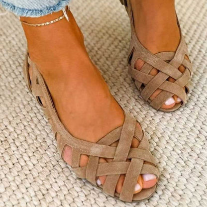 Sandales Femme | Plates Tissées, Soutien Orthopédique