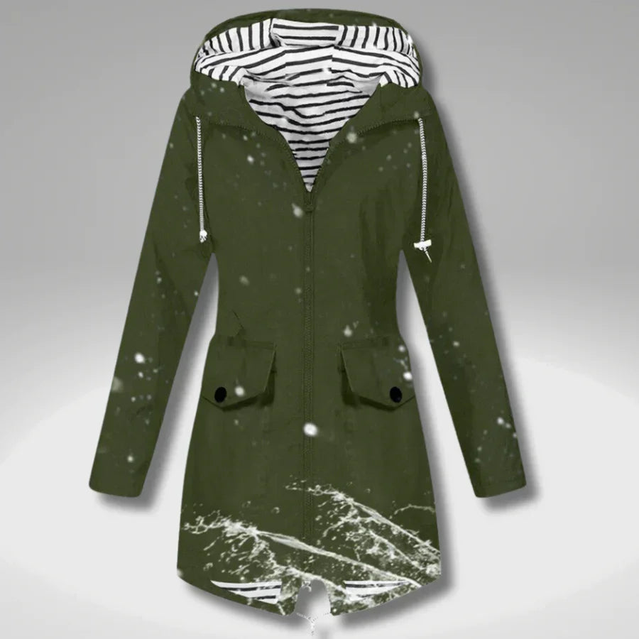 Trench-coat Irene Imperméable - Élégant - Fonctionnel - Protecteur