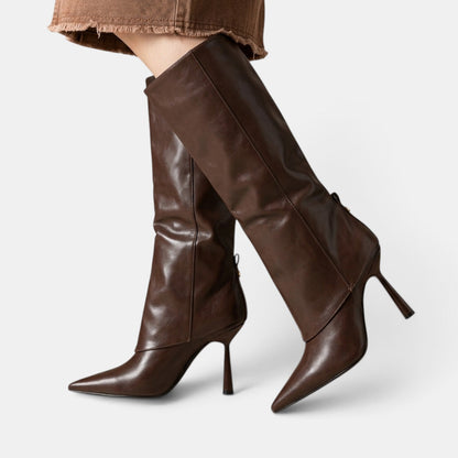 Mira | Bottes Femme Talon Aiguille Tige Droite