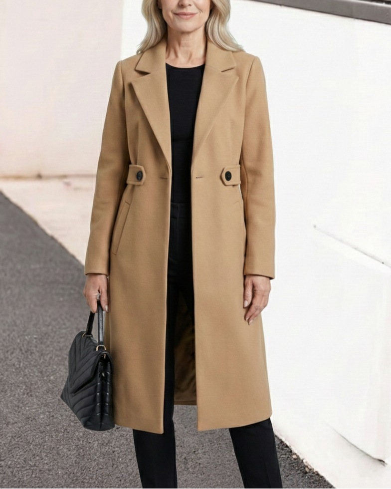 Veste Cintrée Femme | Camel, Ligne Ajustée | Automne