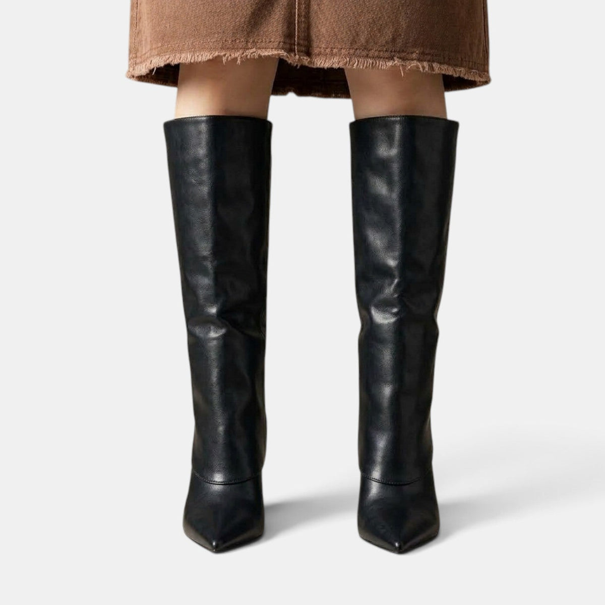 Mira | Bottes Femme Talon Aiguille Tige Droite
