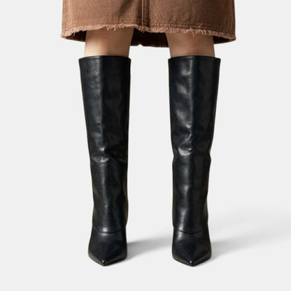 Mira | Bottes Femme Talon Aiguille Tige Droite
