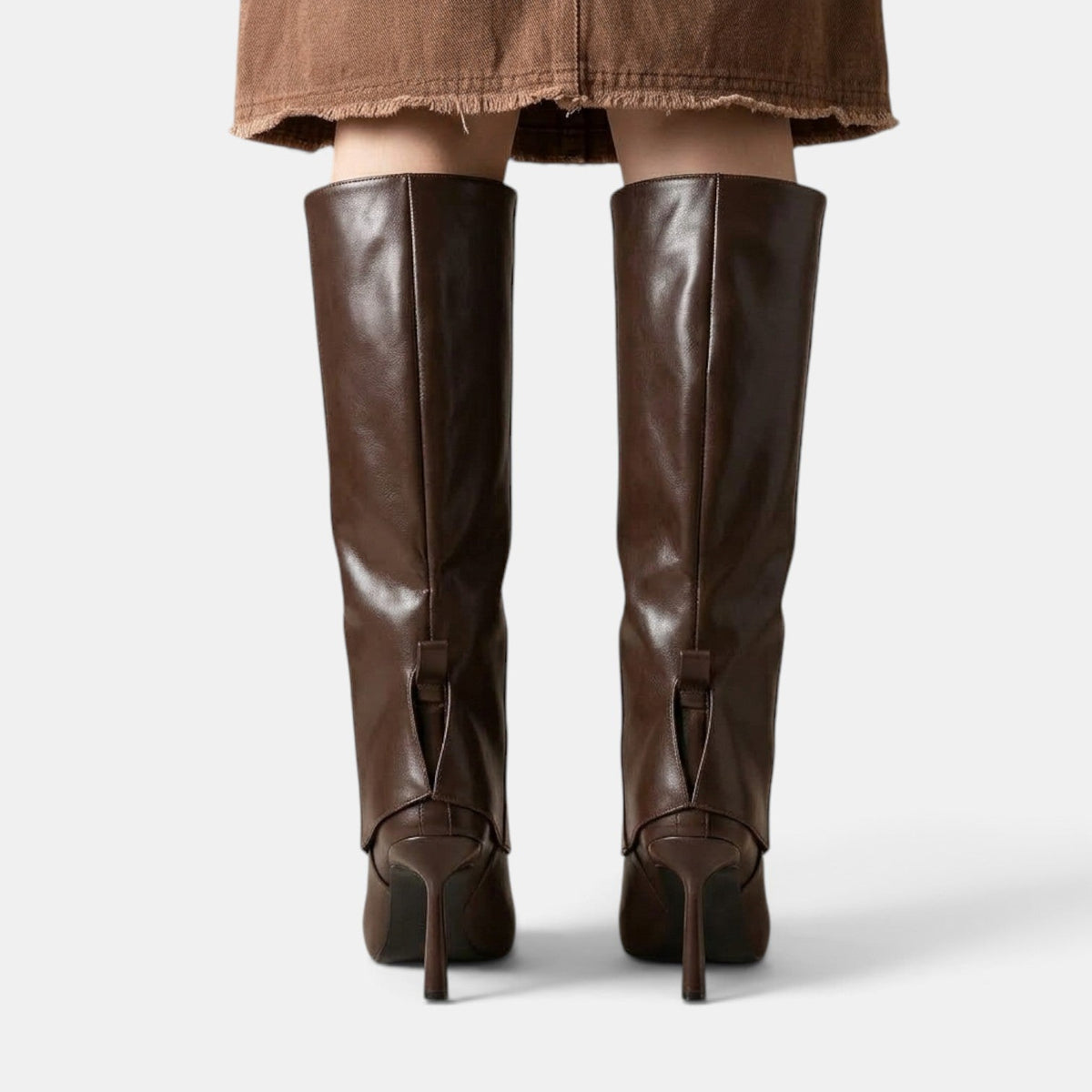 Mira | Bottes Femme Talon Aiguille Tige Droite