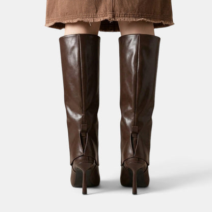 Mira | Bottes Femme Talon Aiguille Tige Droite