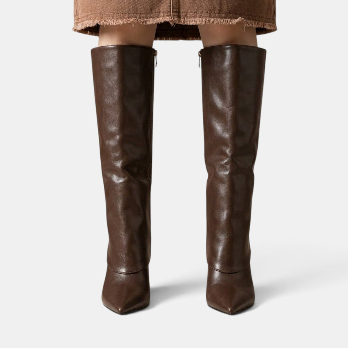 Mira | Bottes Femme Talon Aiguille Tige Droite