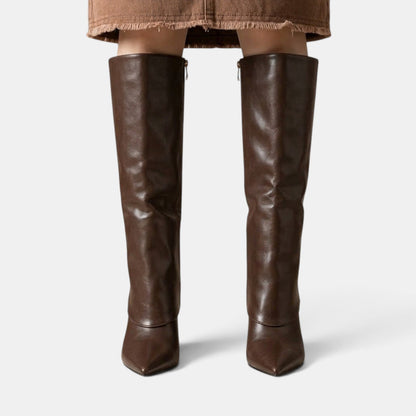 Mira | Bottes Femme Talon Aiguille Tige Droite