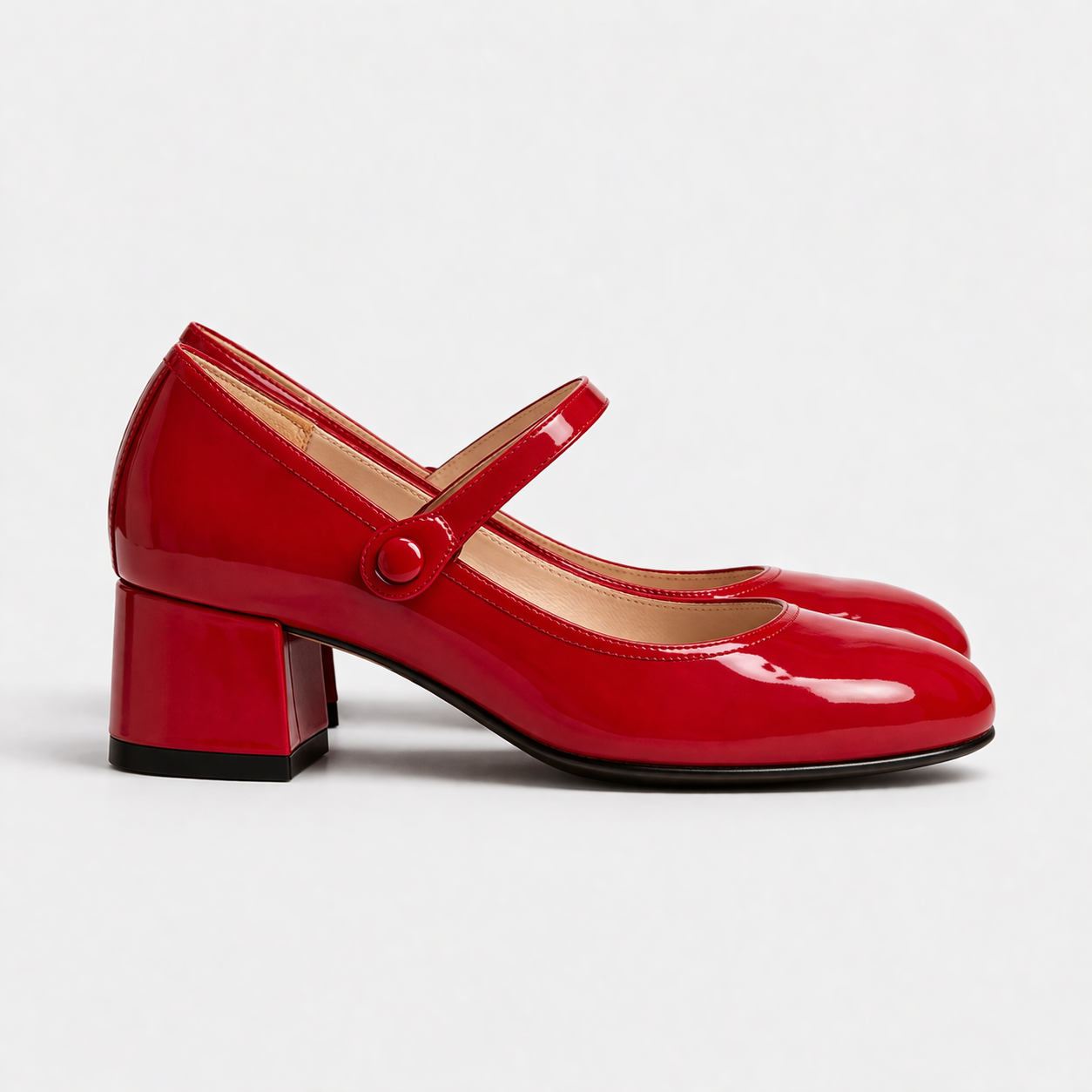Chaussures Mary Jane pour femmes | Confort ajusté | Talon bloc, Escarpins habillés